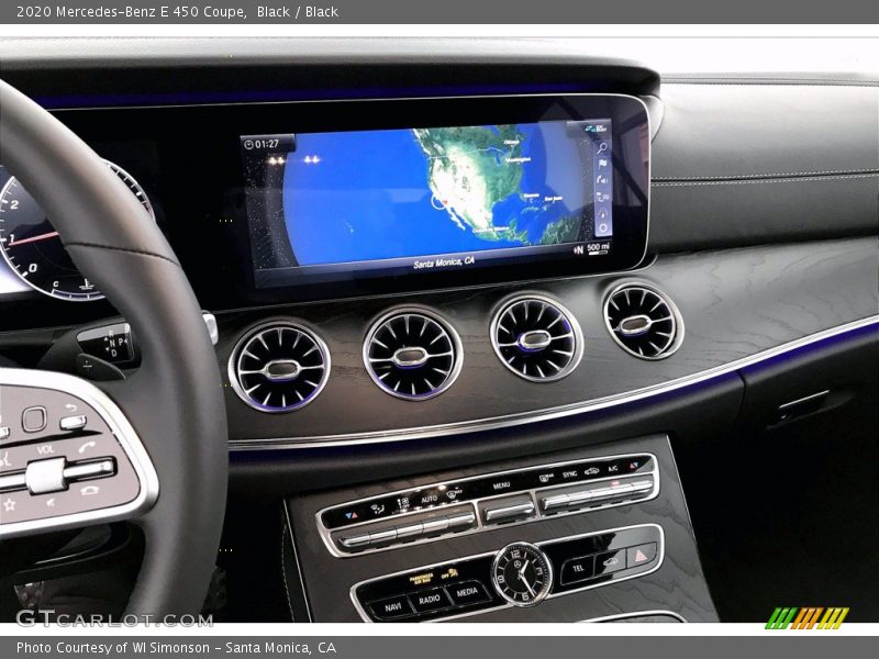 Black / Black 2020 Mercedes-Benz E 450 Coupe