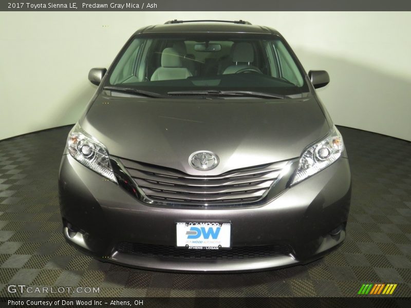 Predawn Gray Mica / Ash 2017 Toyota Sienna LE