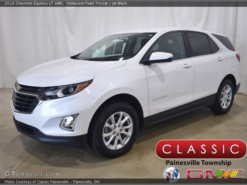 Iridescent Pearl Tricoat / Jet Black 2019 Chevrolet Equinox LT AWD