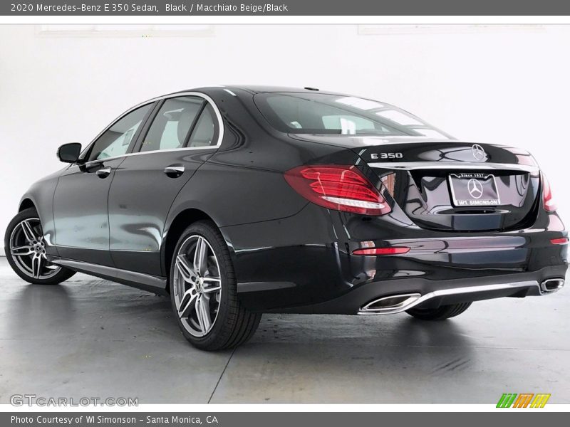 Black / Macchiato Beige/Black 2020 Mercedes-Benz E 350 Sedan