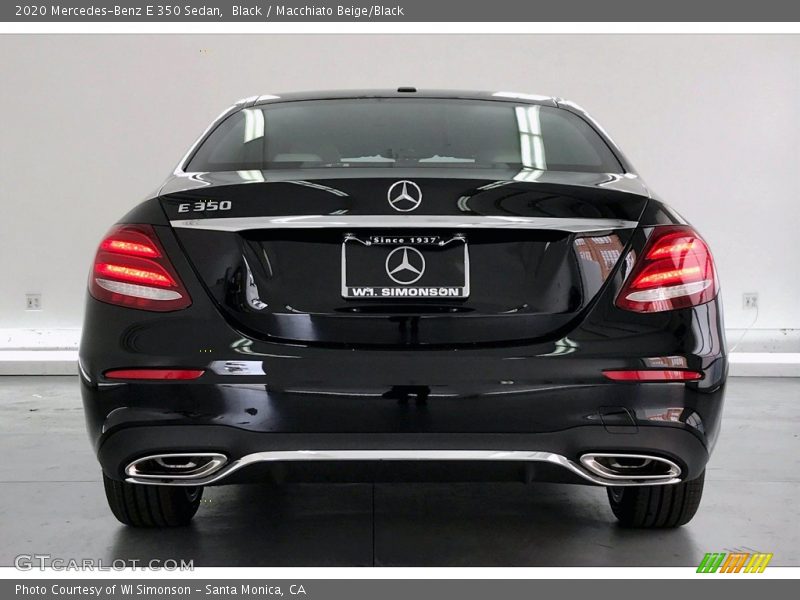 Black / Macchiato Beige/Black 2020 Mercedes-Benz E 350 Sedan