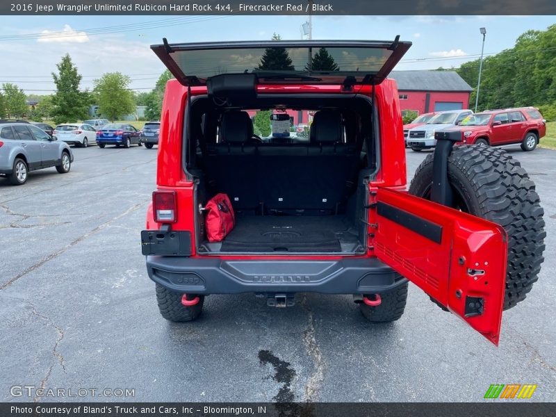 Firecracker Red / Black 2016 Jeep Wrangler Unlimited Rubicon Hard Rock 4x4