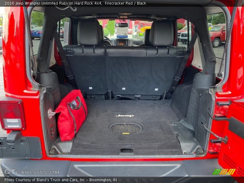Firecracker Red / Black 2016 Jeep Wrangler Unlimited Rubicon Hard Rock 4x4