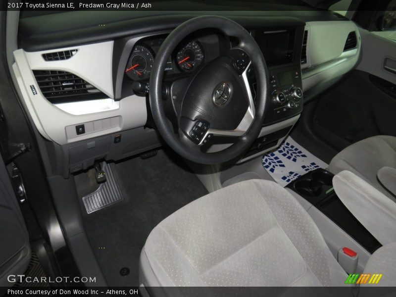 Predawn Gray Mica / Ash 2017 Toyota Sienna LE
