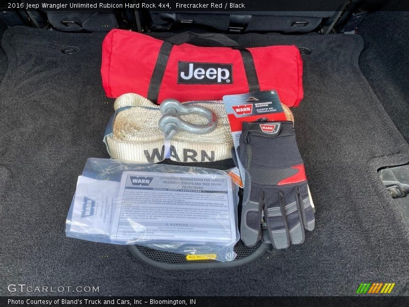 Firecracker Red / Black 2016 Jeep Wrangler Unlimited Rubicon Hard Rock 4x4