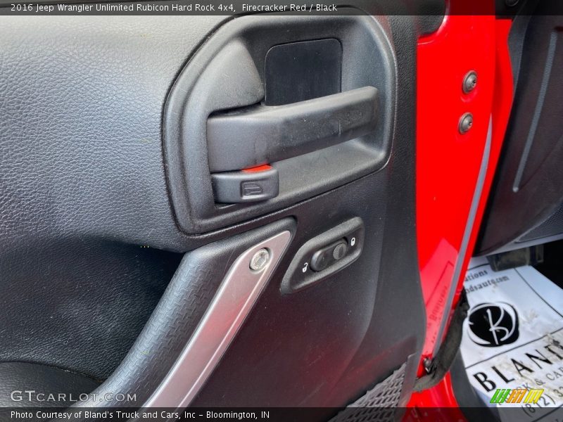 Firecracker Red / Black 2016 Jeep Wrangler Unlimited Rubicon Hard Rock 4x4