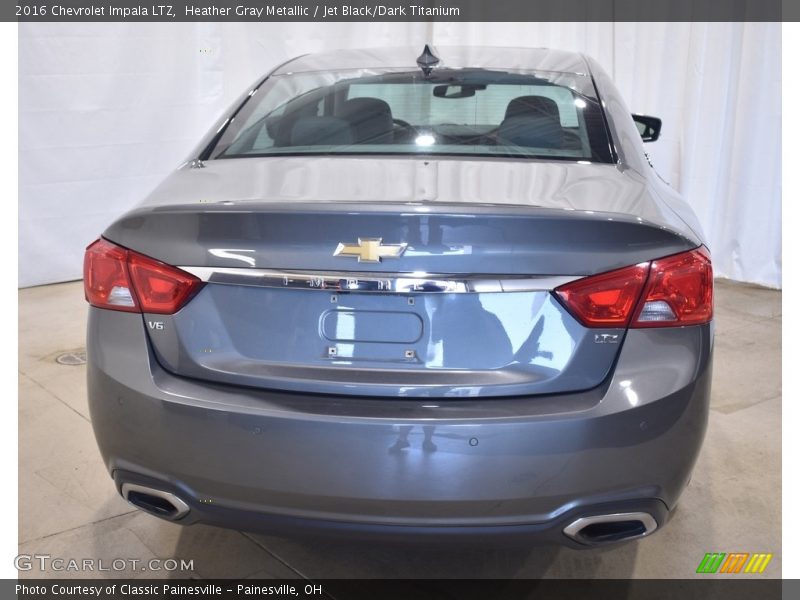 Heather Gray Metallic / Jet Black/Dark Titanium 2016 Chevrolet Impala LTZ