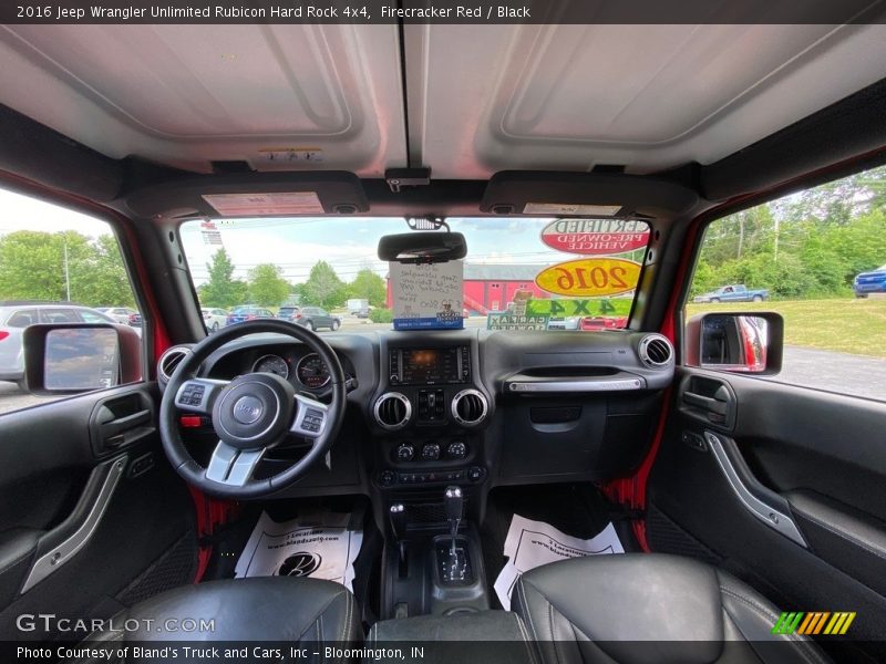 Firecracker Red / Black 2016 Jeep Wrangler Unlimited Rubicon Hard Rock 4x4