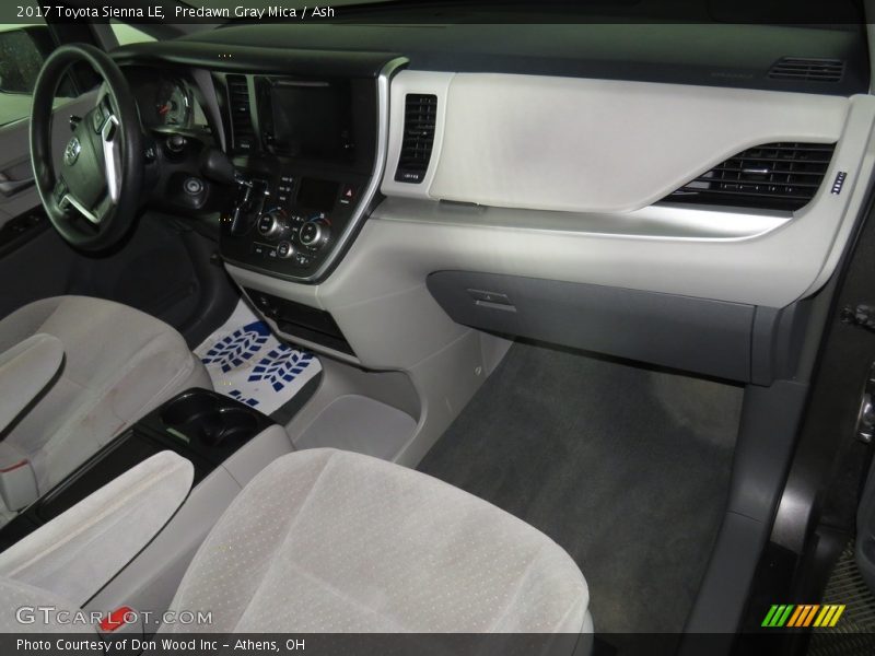 Predawn Gray Mica / Ash 2017 Toyota Sienna LE