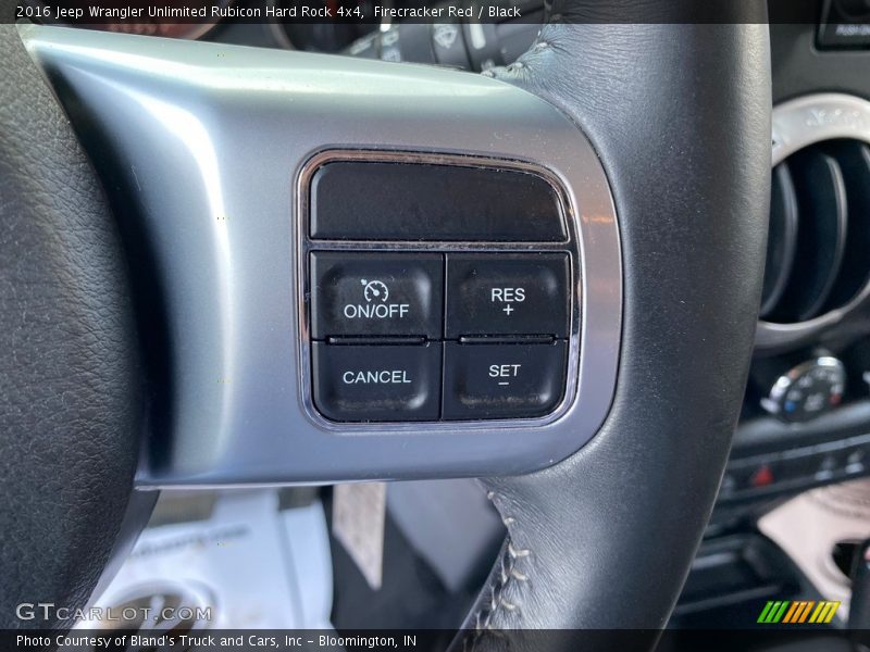 Firecracker Red / Black 2016 Jeep Wrangler Unlimited Rubicon Hard Rock 4x4
