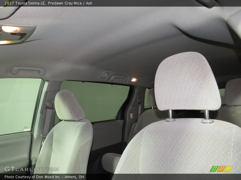 Predawn Gray Mica / Ash 2017 Toyota Sienna LE