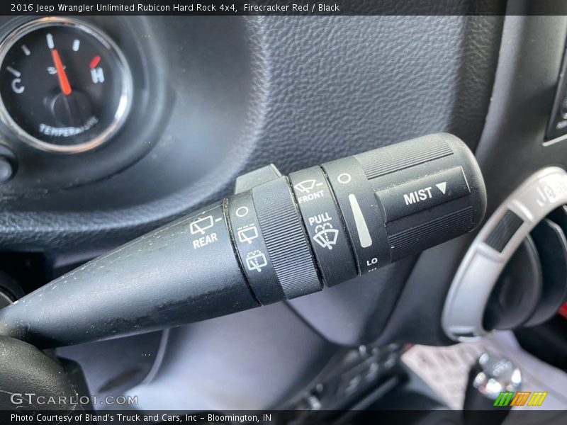 Firecracker Red / Black 2016 Jeep Wrangler Unlimited Rubicon Hard Rock 4x4