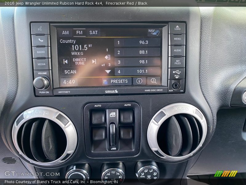 Firecracker Red / Black 2016 Jeep Wrangler Unlimited Rubicon Hard Rock 4x4