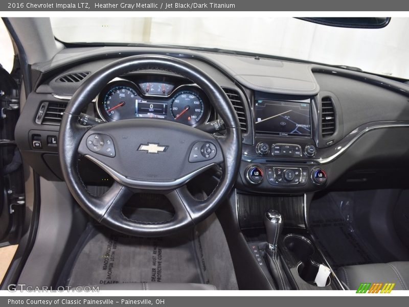 Dashboard of 2016 Impala LTZ