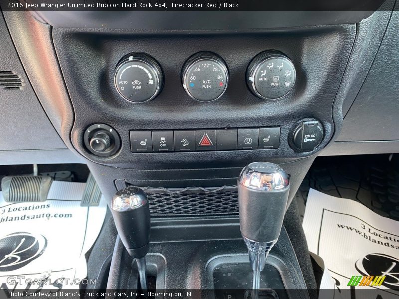 Firecracker Red / Black 2016 Jeep Wrangler Unlimited Rubicon Hard Rock 4x4