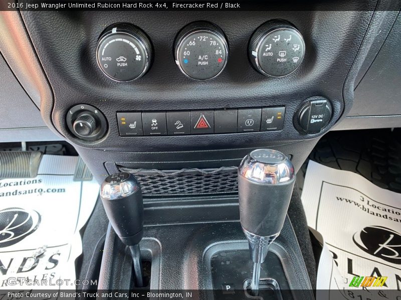 Firecracker Red / Black 2016 Jeep Wrangler Unlimited Rubicon Hard Rock 4x4
