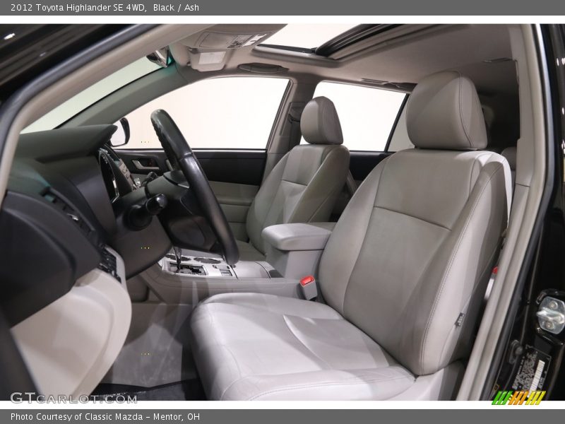 Black / Ash 2012 Toyota Highlander SE 4WD