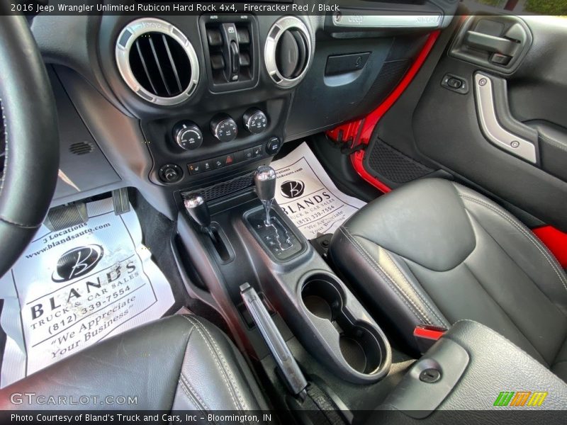Firecracker Red / Black 2016 Jeep Wrangler Unlimited Rubicon Hard Rock 4x4