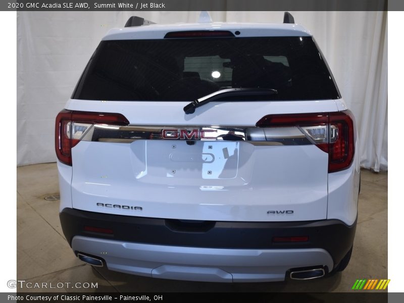 Summit White / Jet Black 2020 GMC Acadia SLE AWD