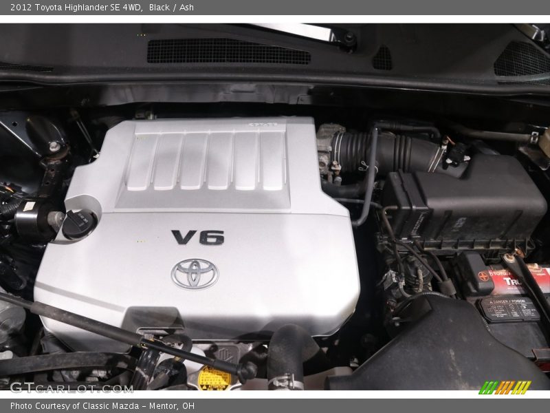 Black / Ash 2012 Toyota Highlander SE 4WD