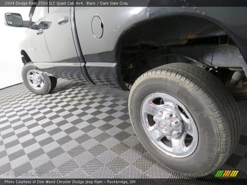 Black / Dark Slate Gray 2004 Dodge Ram 2500 SLT Quad Cab 4x4
