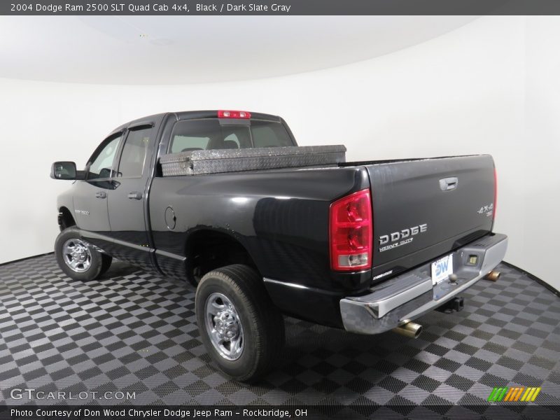 Black / Dark Slate Gray 2004 Dodge Ram 2500 SLT Quad Cab 4x4