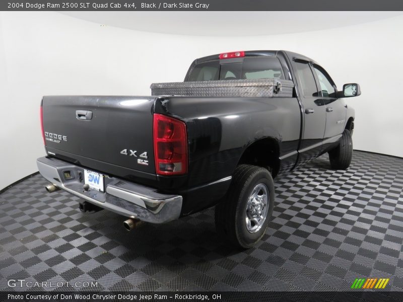 Black / Dark Slate Gray 2004 Dodge Ram 2500 SLT Quad Cab 4x4