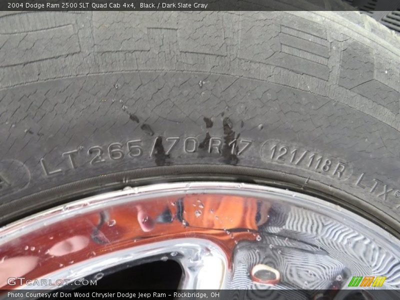 Black / Dark Slate Gray 2004 Dodge Ram 2500 SLT Quad Cab 4x4