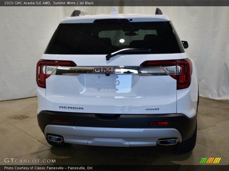 Summit White / Jet Black 2020 GMC Acadia SLE AWD