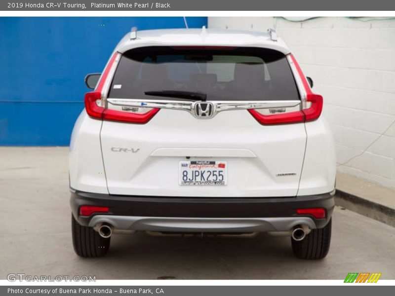 Platinum White Pearl / Black 2019 Honda CR-V Touring