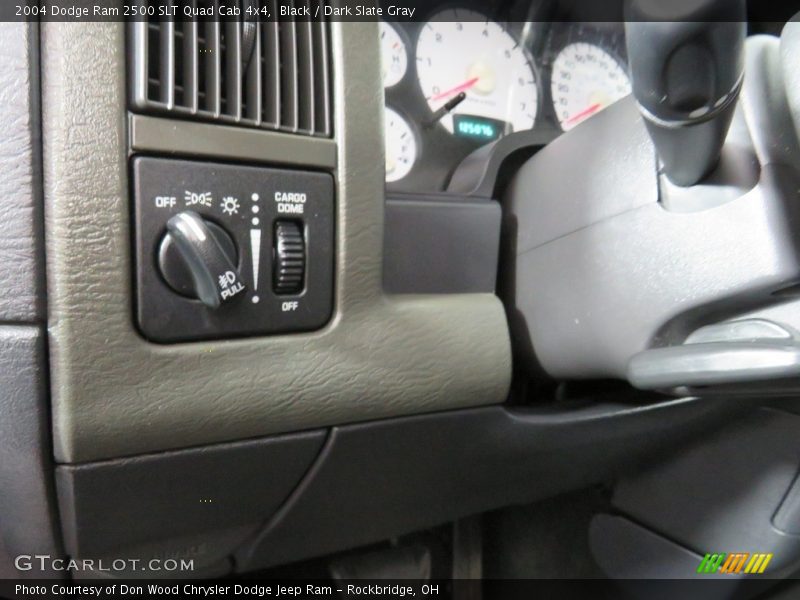 Black / Dark Slate Gray 2004 Dodge Ram 2500 SLT Quad Cab 4x4