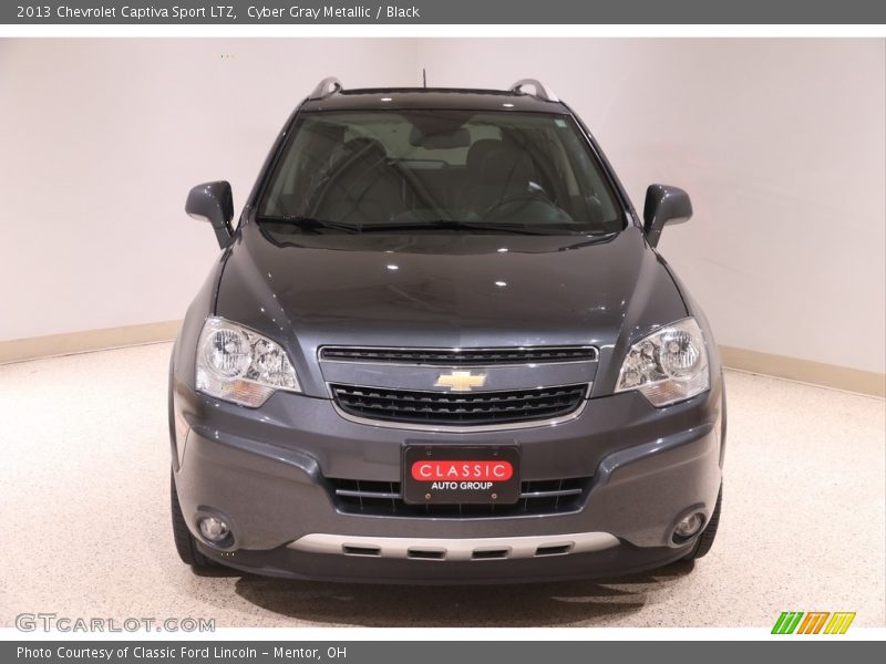 Cyber Gray Metallic / Black 2013 Chevrolet Captiva Sport LTZ