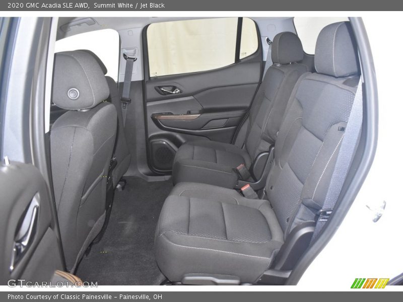 Summit White / Jet Black 2020 GMC Acadia SLE AWD