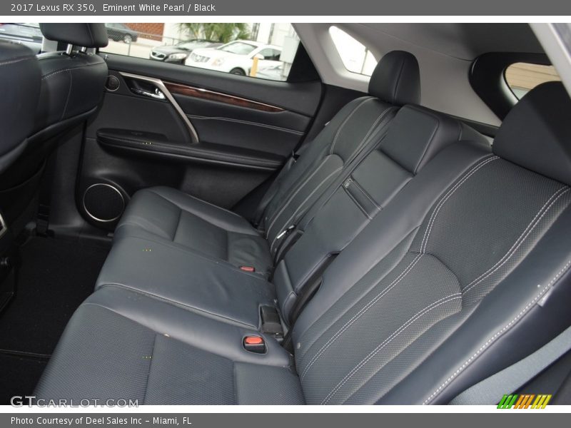 Eminent White Pearl / Black 2017 Lexus RX 350