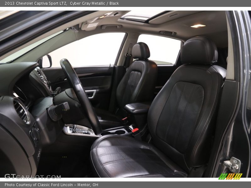 Front Seat of 2013 Captiva Sport LTZ