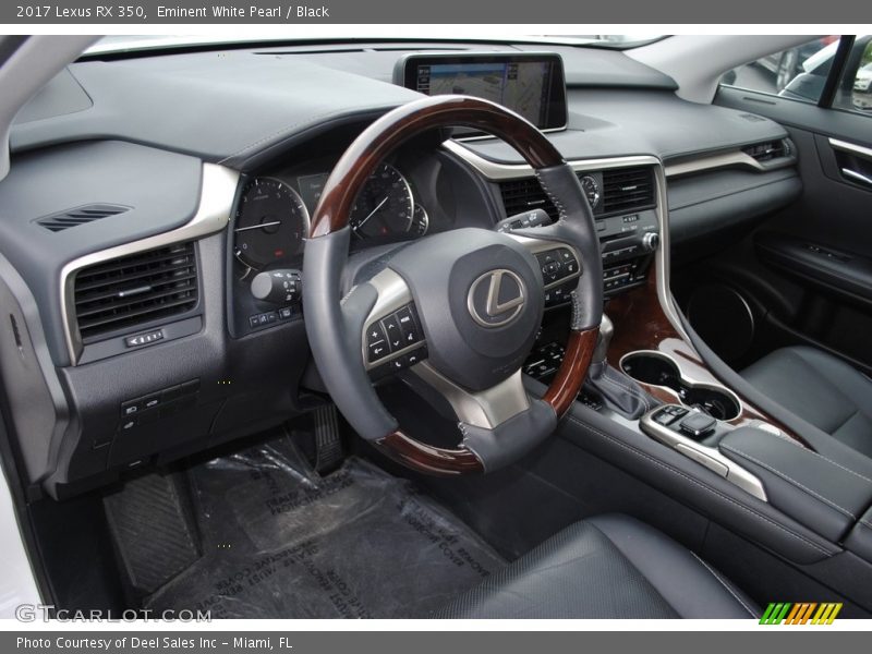 Dashboard of 2017 RX 350