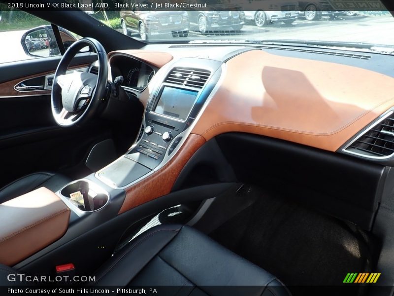 Black Velvet / Jet Black/Chestnut 2018 Lincoln MKX Black Label AWD