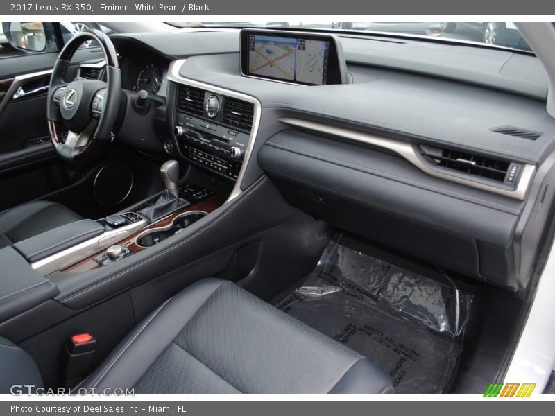 Dashboard of 2017 RX 350