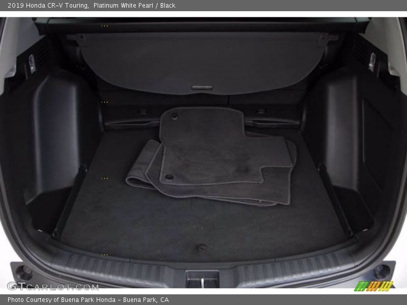 Platinum White Pearl / Black 2019 Honda CR-V Touring