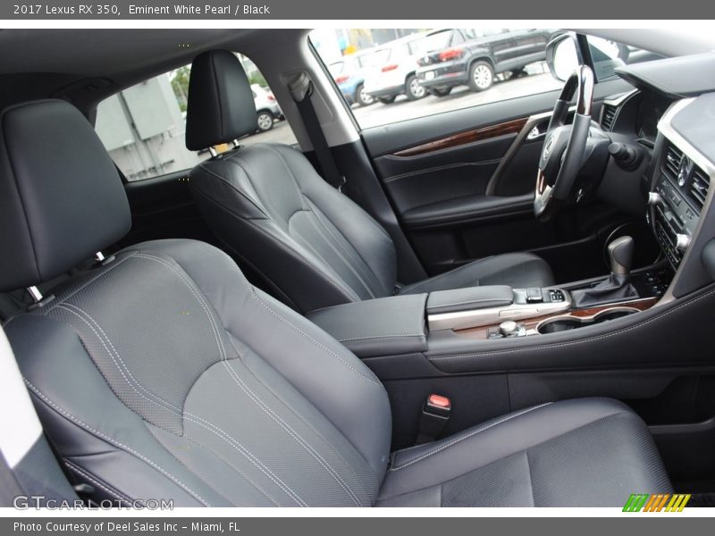 Front Seat of 2017 RX 350