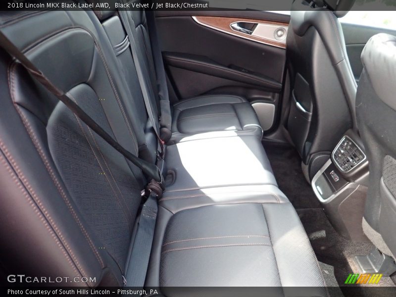 Black Velvet / Jet Black/Chestnut 2018 Lincoln MKX Black Label AWD