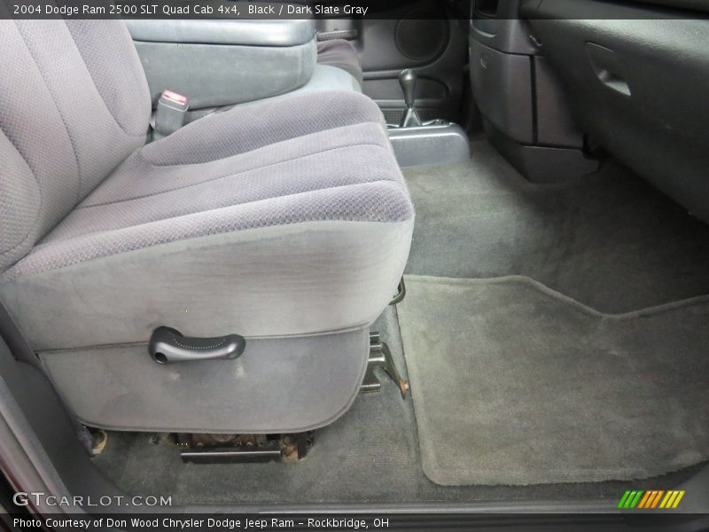 Black / Dark Slate Gray 2004 Dodge Ram 2500 SLT Quad Cab 4x4