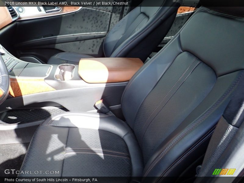 Black Velvet / Jet Black/Chestnut 2018 Lincoln MKX Black Label AWD
