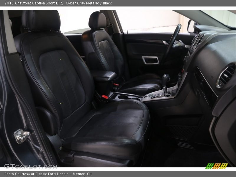Cyber Gray Metallic / Black 2013 Chevrolet Captiva Sport LTZ