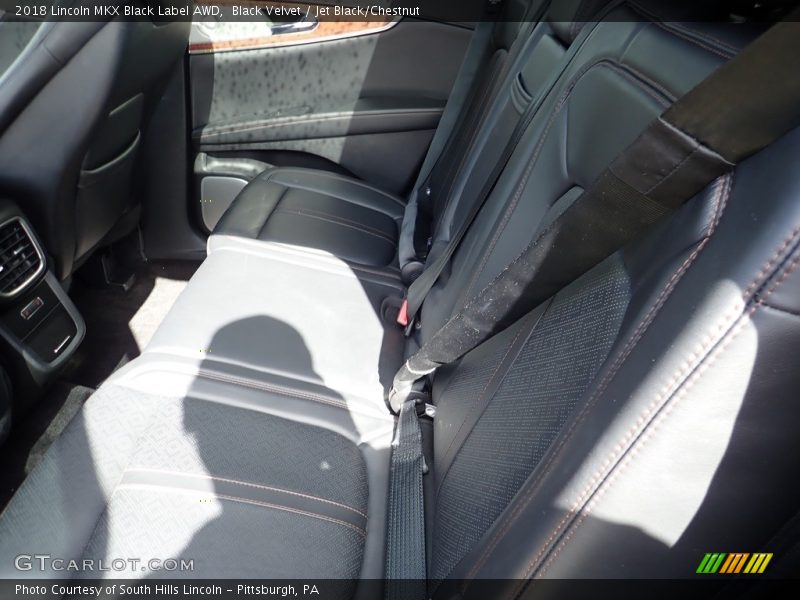 Black Velvet / Jet Black/Chestnut 2018 Lincoln MKX Black Label AWD