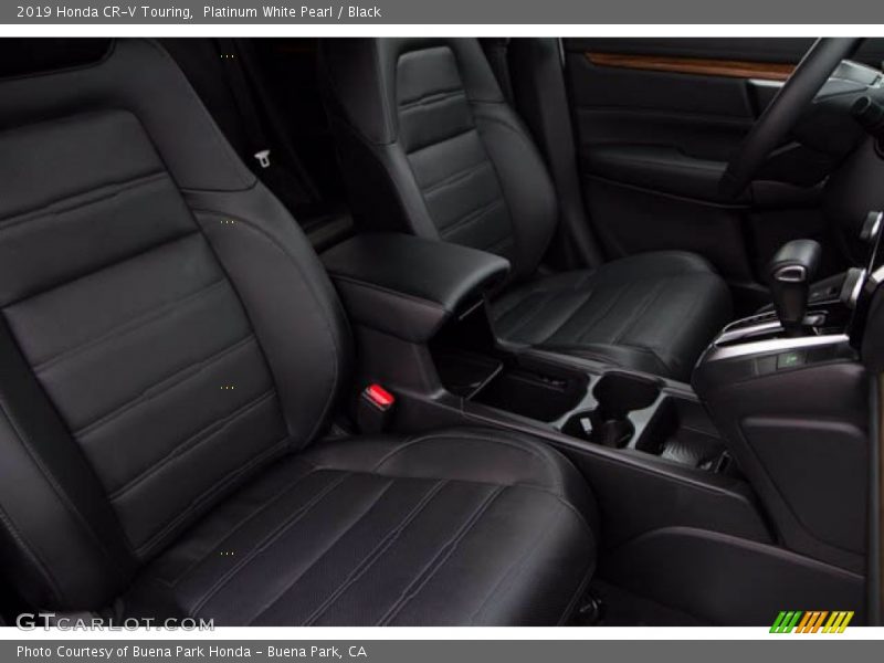 Platinum White Pearl / Black 2019 Honda CR-V Touring