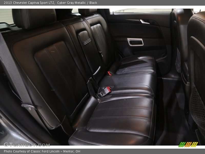 Rear Seat of 2013 Captiva Sport LTZ