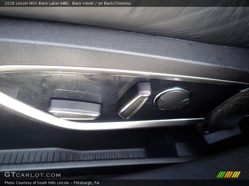 Black Velvet / Jet Black/Chestnut 2018 Lincoln MKX Black Label AWD