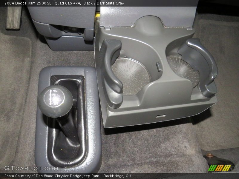 Black / Dark Slate Gray 2004 Dodge Ram 2500 SLT Quad Cab 4x4