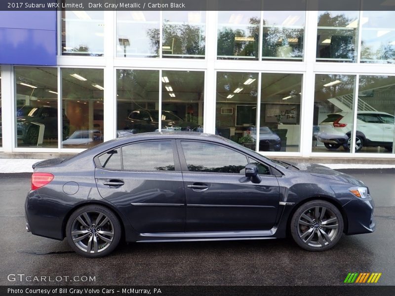 Dark Gray Metallic / Carbon Black 2017 Subaru WRX Limited